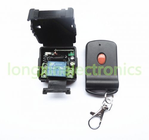 DC12V 10A 1CH Wireless RF Remote Control Switch Transmitter+ Receiver 433MHZ