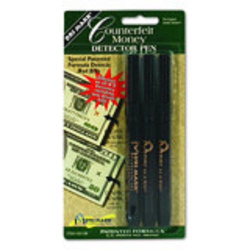 Dri-mark smart money counterfeit bill detector pen for u.s. currency, 3 pack for sale