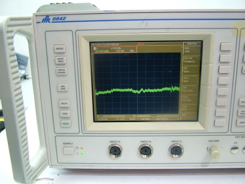 20GHz Spectrum +  8.4GHz Network Scalar Analyzer IFR Aeroflex 6842