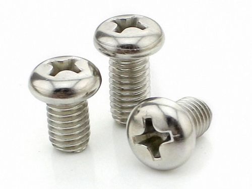 50pcs M2*5 Bolts Screw Spike Round Head Screw ?2mm Length 5mm