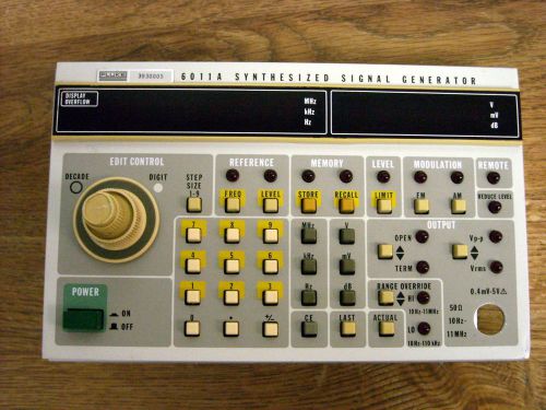 Fluke 6011A Synthesized Signal Generator Front Panel &amp; Display Electronics