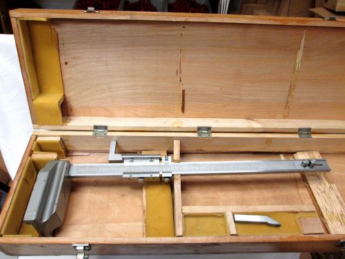 18&#034; / 450mm PHASE II VERNIER HEIGHT GAUGE 0-18&#034; IN ORIGINAL BOX