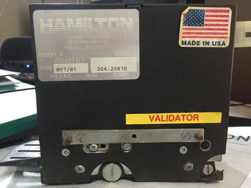 Hamilton Car Wash Bill Validator HV7/R1