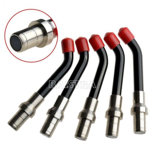 5PC NEW 10mm Dental Curing Light Guide Glass LED Tip (glass rod) Black