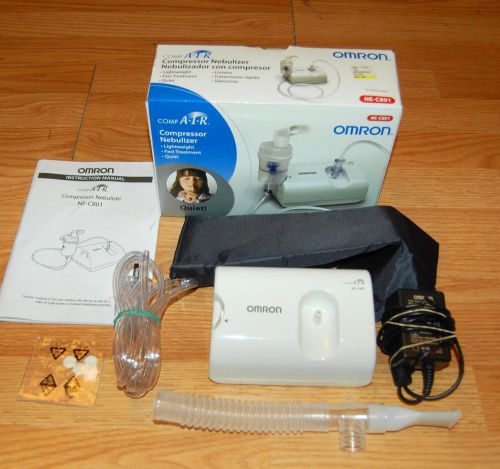 Omron CompAir Compressor Nebulizer System NE-C801 Fast Treatment - Quiet