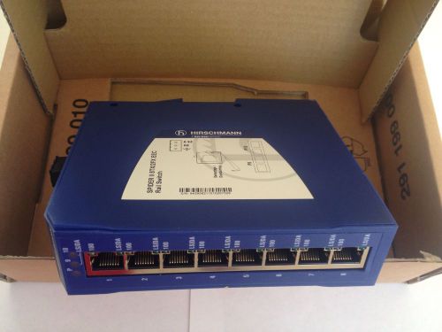 *NEW* Hirschmann Spider II 8TX/2FX EEC DIN Fiber Industrial Ethernet 943958-211