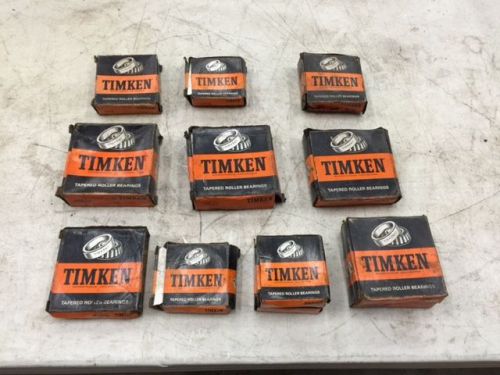 TIMKEN BEARINGS  1 LOT  ( QTY. OF 12 )  FREE SHIPPING