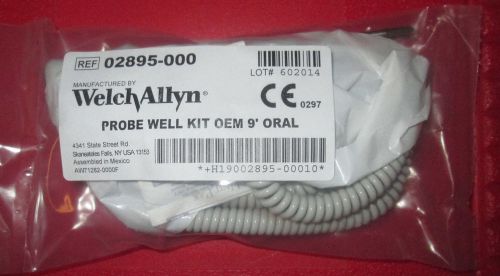 Welch Allyn Probe Well Kit OEM 9FT Oral 02895-000-
							
							show original title