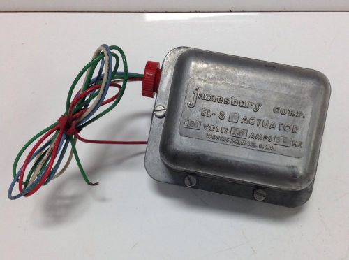 JAMESBURY 120V 4.0AMPS 60HZ ACTUATOR EL-8