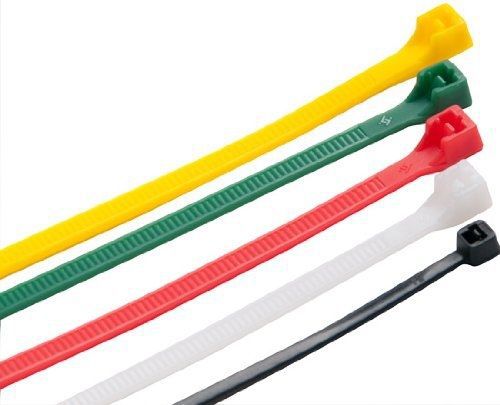 Gardner Bender 50398 Assorted Cable Ties, 500/Canister, Black