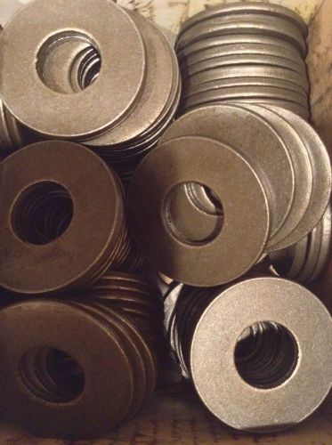 3/4&#034; USS Flat Washers Plain Finish ( Lot Of 200 Count)