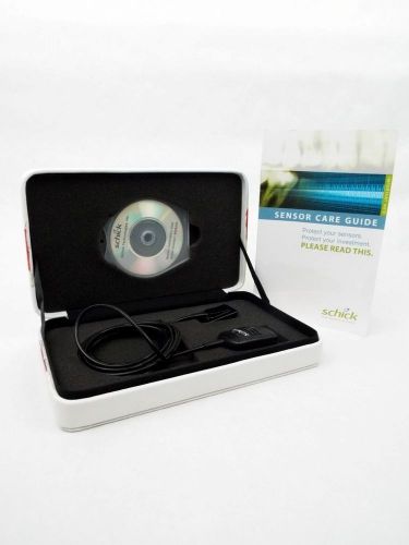 !A! Schick CDR Size 2 Dental X-Ray Sensor w/ Storage Case &amp; Calibration Disc