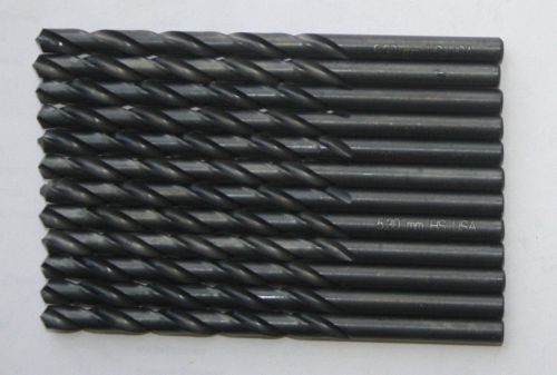 12  5.30mm Metric Jobber Length Drill Bits 71245302 NOS