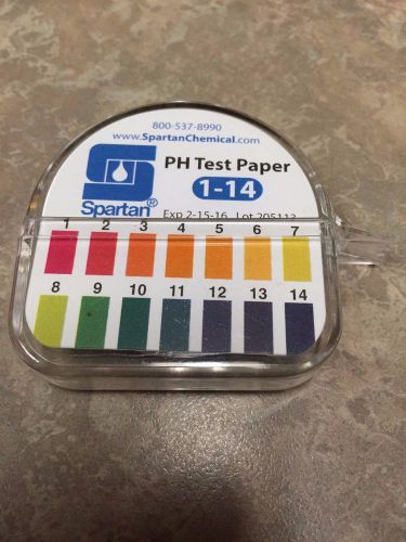 SPARTAN PH TEST PAPER 1-14