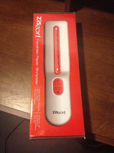 Ziszor! Portable Handheld Paper Shredder -  New in Box