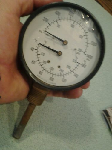 Temperature and Pressure Gauge