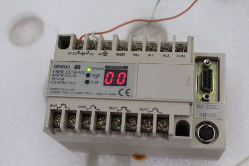 OMRON V600-CD1D-V3 INDENTIFICATION SYSTEM CONTROLLER