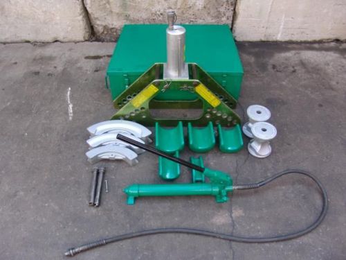 GREENLEE 777 RIGID PIPE BENDER 1 1/4 to 4 inch.  WORKS FINE.