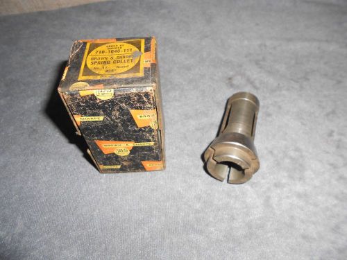 Brown &amp; Sharpe No. 11 Spring Collet 3/4&#034; Round