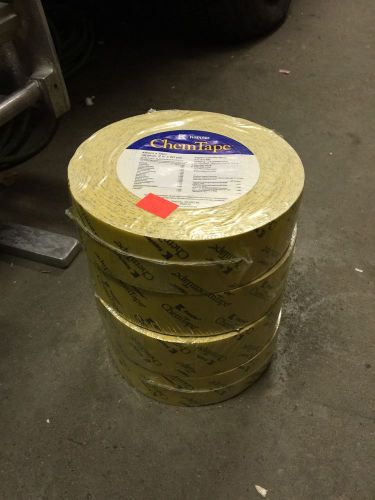 4 Rolls Brand New Kappler ChemTape Chem Tape 99402YM 2&#034; x 60 yards