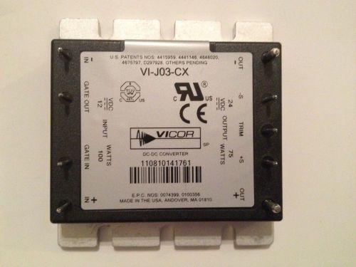 Half Brick, DC-DC Converters VI-J03-CX