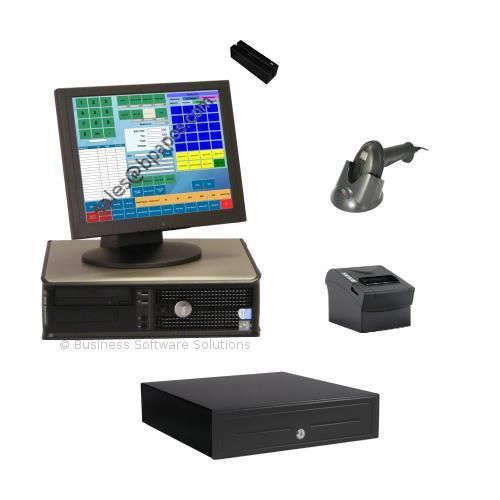 1 Stn Retail Touch Point of Sale POS System w/ Software