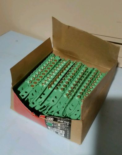 Hilti Cartridge 6.8/11 M .27 Caliber Short Green Case of 1000Part #50371