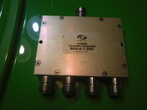 E Meca 804-4-1.900 Power Divider 0.8-3GHz 4-way N Type