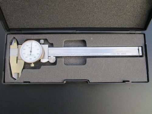 SCHERR-TUMICO PRECISION DIAL CALIPER 0 -- 6&#034; .001&#034;