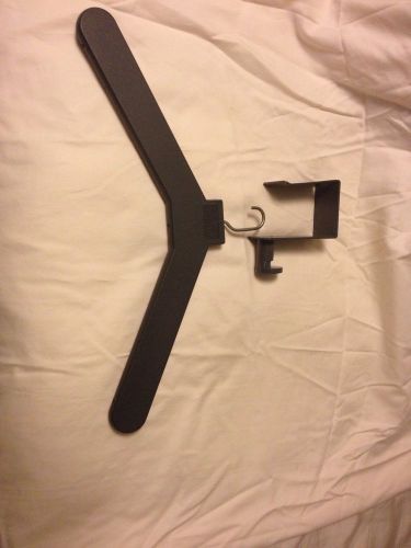 Office Cubicle Partition Coat Rack Hanger MG Metal / Plastic EUC