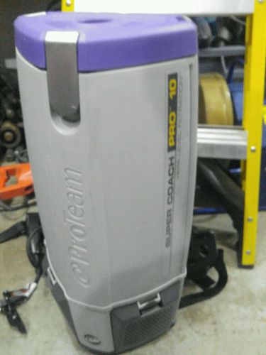 Super Coach Pro 10 back pack vacuum