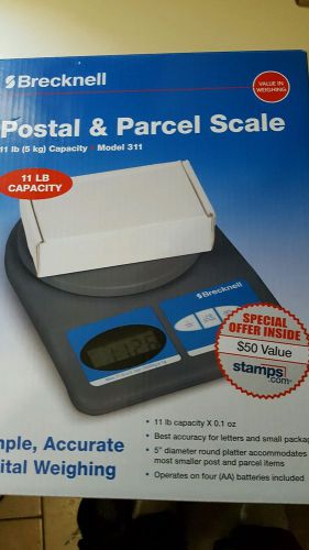 Brecknell Model 311 -- 11 lb. Postal/Shipping Scale, Round Platform, - SBW311