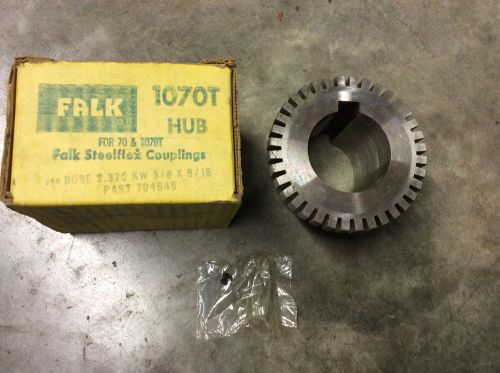 Falk 1070T Hub For 70 &amp; 1070T Falk Steelflex Couplings Bore 2.375&#034; KW 5/8x5/16