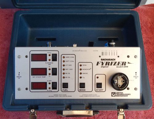 Bacharach Fyrizer Digital model 200 Fuel Gas Tester