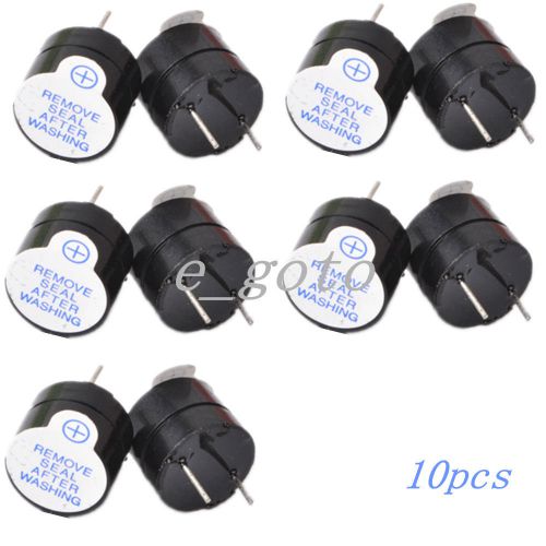 10pcs 5v active buzzer continous beep good quality for sale