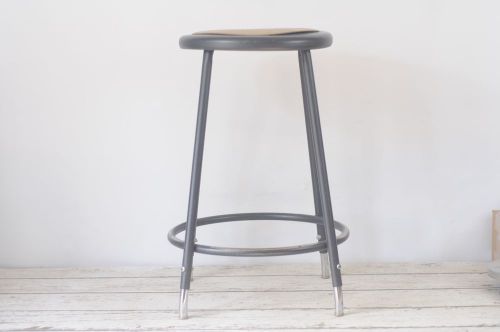 Industrial Shop Stool Lab Stool Metal Stool Short Industrial Stool