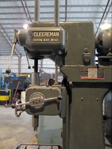 25&#039;&#039; Cleereman Single Spindle Box Column drill