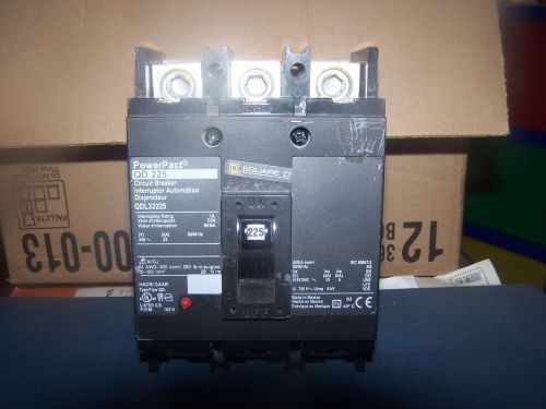 POWER PACK SQUARE D QDL  32225 3 POLE USED~ L@@K!