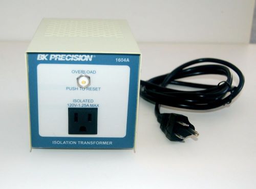 BK Precision 1604A Isolation Transformer, 120V, 150W, Single Output, Reset SW