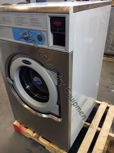 Wascomat W630 Front Load Washer, 30Lb, ESD Card, 220V, 3Ph, Used