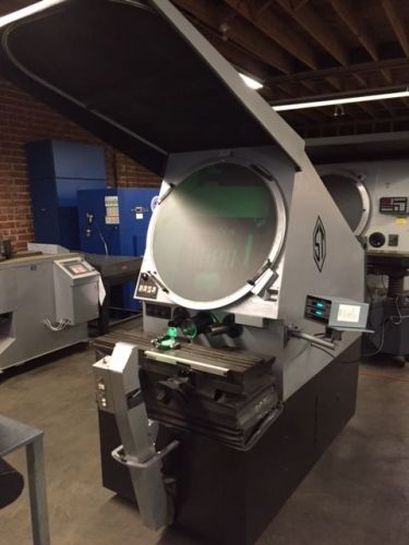 30&#034;  Scherr-Tumico 22-2500 OPTICAL COMPARATOR, ACU-RITE 2-AXIS DRO, 10X LENS, SU