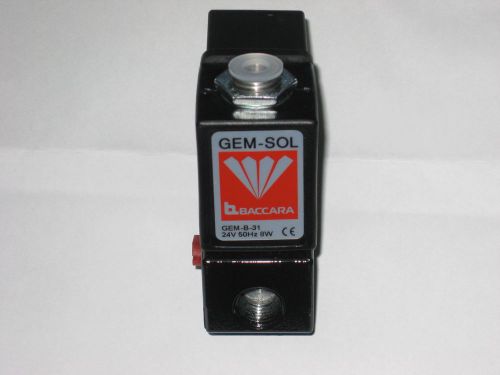 NEW BACCARA GEM-SOL GEM-B-31 SOLENOID ++ NEW NEW NEW++