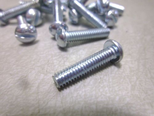 MACHINE SCREW 8-32X3/4 SLOTTED ROUND HEAD ZINC LAWSON 2619 QTY 142 #60389