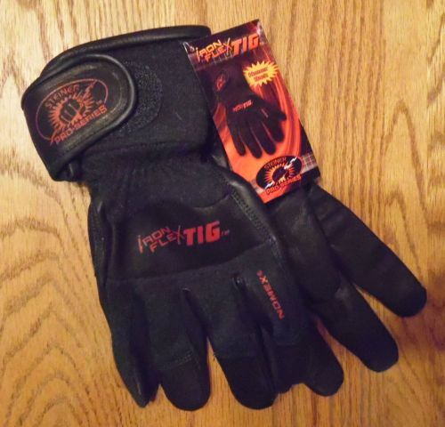 Steiner pro series ironflex tig welding gloves nomex back large 0260l nwt for sale