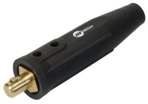 Miller dinse cable connector insulated twist lock #2-1/0 cable 50 series 129527 for sale