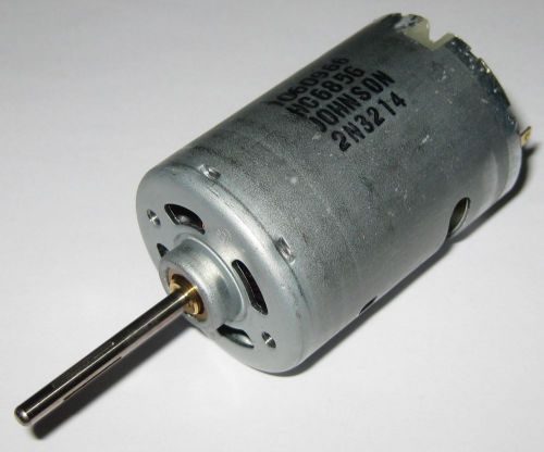 Johnson Electric High Speed 6V DC Motor w/ Long 3.17mm Shaft - 12000 RPM - HC685