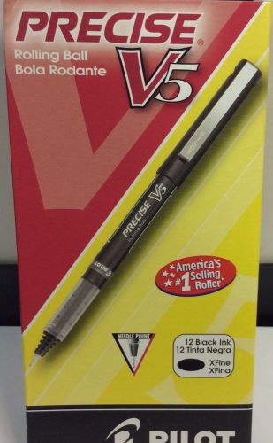 Pilot Precise V5 Black # 35334 Pens 1. Dozen