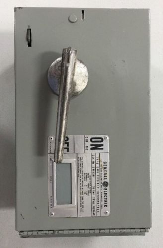 General Electric GE QMR361 Fuseable Interrupter 30 Amp 3 Pole 600VAC