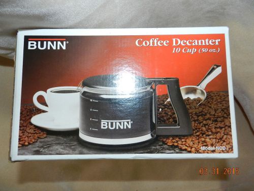 BUNN NCD 10-Cup Black Coffee Decanter