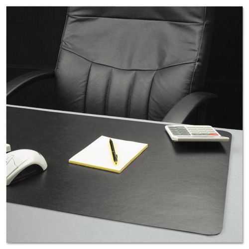 Natural Origins Desk Pad, 19 x 12, Matte, Black